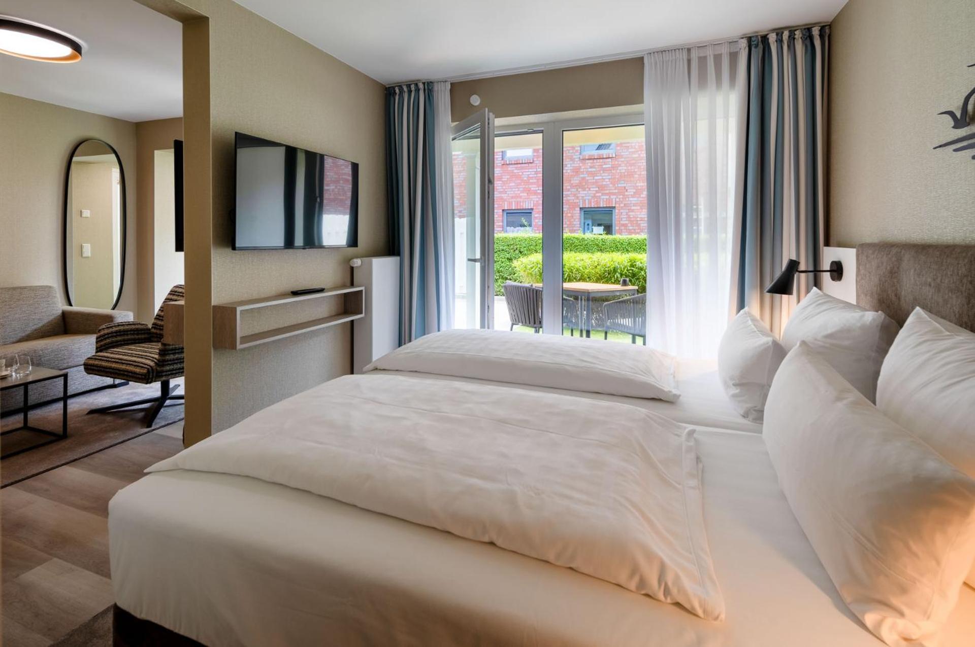 Hotel Am Schlosspark Garni 후줌 외부 사진